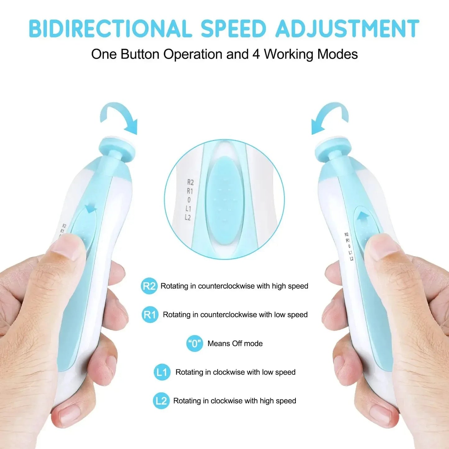 Electric baby nail trimmer