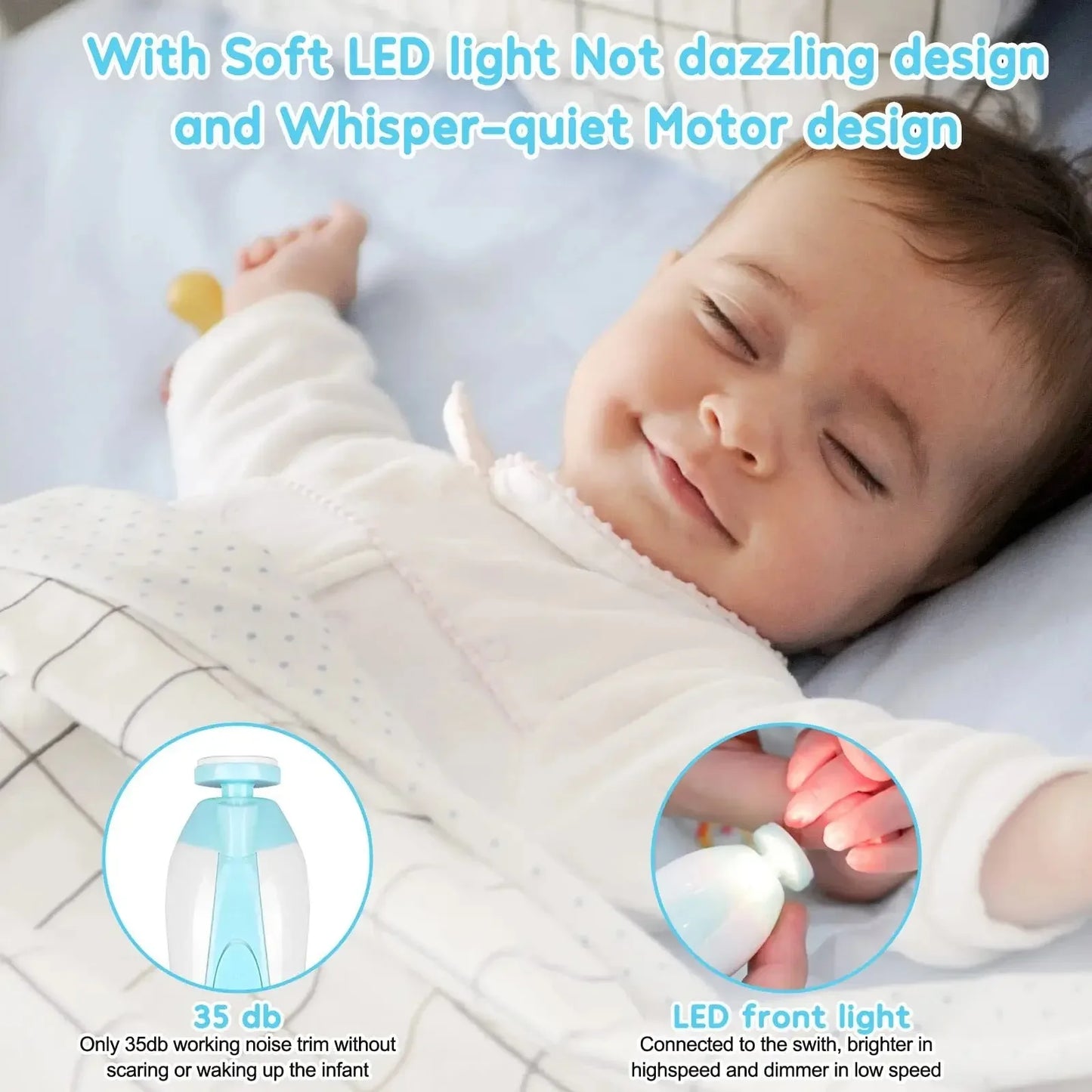 Electric baby nail trimmer