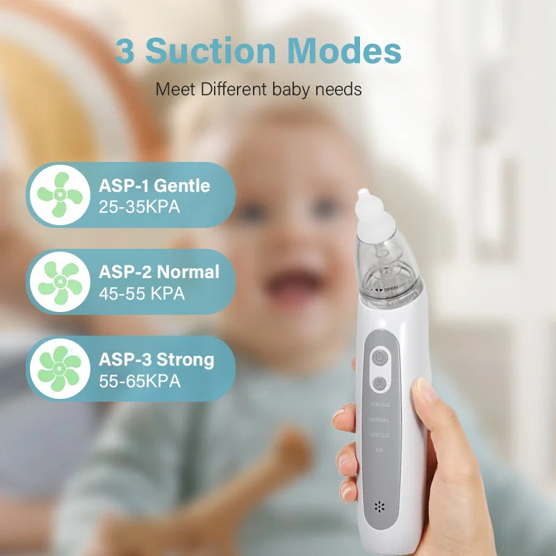 Electric baby nasal aspirator