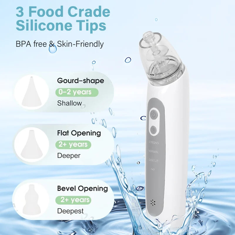 Electric baby nasal aspirator