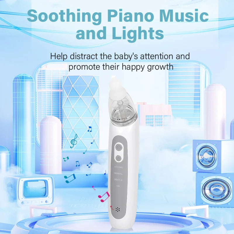 Electric baby nasal aspirator