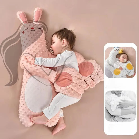 Electric Baby Soothing Pillow with Patting Hand & Remote Control for Newborns